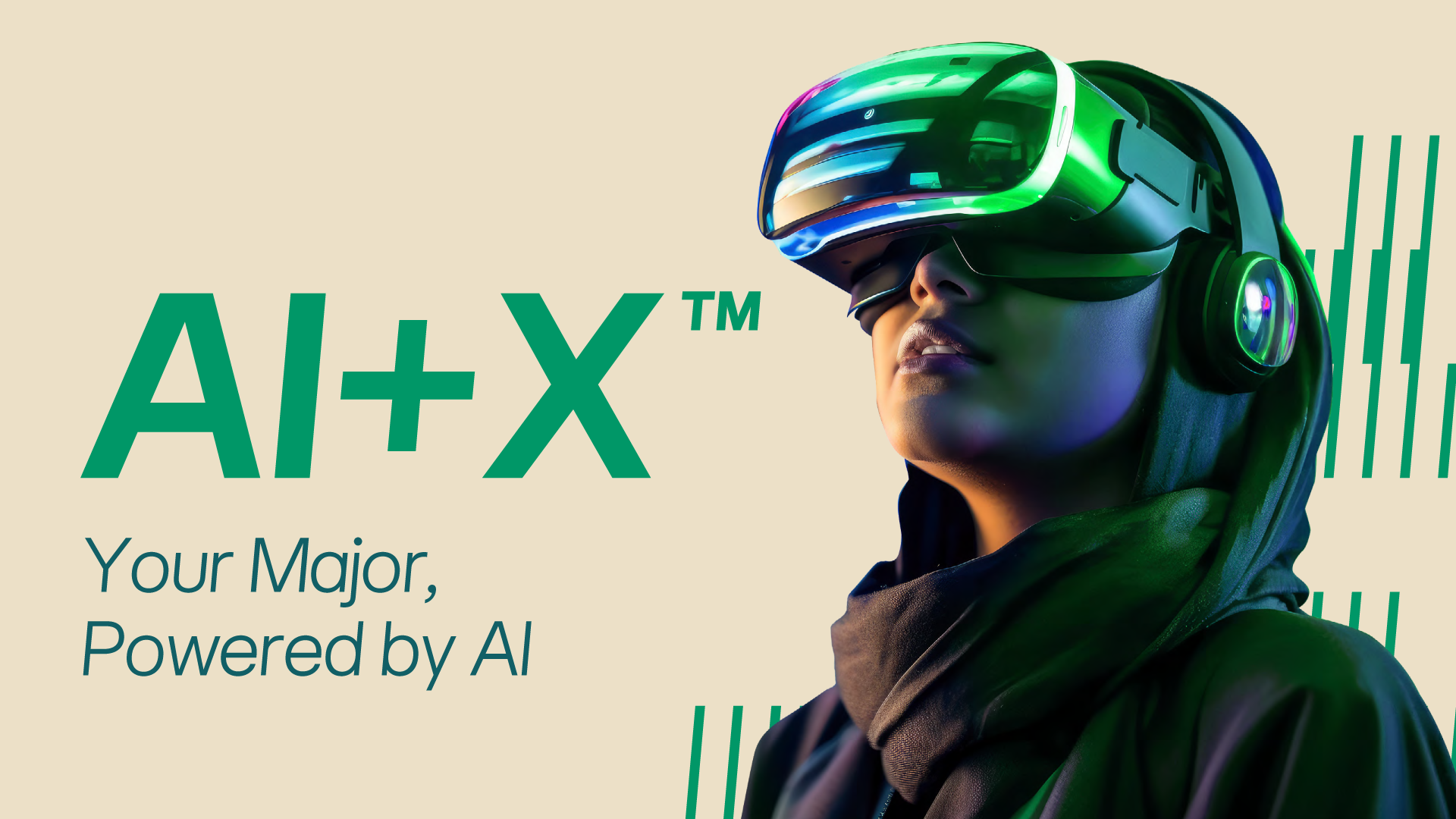AI+X Your major, powered by AI